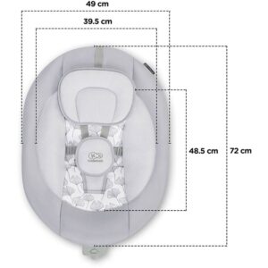 Kinderkraft električna njihaljka i ljuljačka 2u1 LULI - Slika 8
