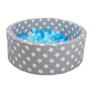 Bazen s lopticama - Soft blue/blue/transparent