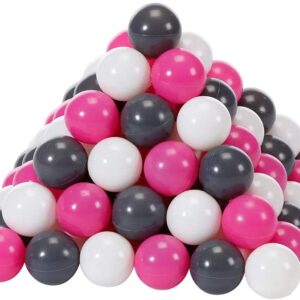 KNORR TOYS LOPTICE ZA BAZEN - CREME/GREY/ROSE