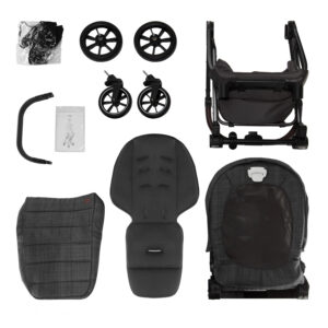 ZOPA KOLICA QUEST - VULCAN BLACK/BLACK - Slika 10