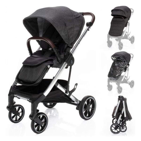 ZOPA KOLICA QUEST - VULCAN BLACK/SILVER