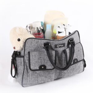 TORBA ZA KOLICA QPLAY SYLVIE - GRAY - Slika 10