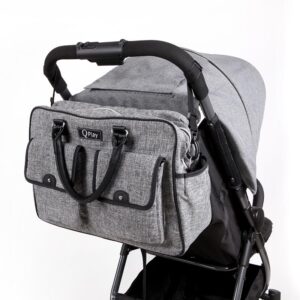 TORBA ZA KOLICA QPLAY SYLVIE - GRAY - Slika 2