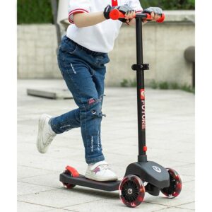 ROMOBIL QPLAY NA TRI KOTAČA S LED SVJETLOM FUTURE - CRVENI - Slika 5