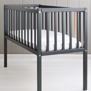 KOLIJEVKA STARDUST CRIB WOODIES - ANTHRACITE - Slika 3