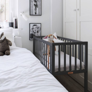 KOLIJEVKA STARDUST CRIB WOODIES - ANTHRACITE