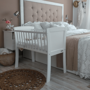 KOLIJEVKA CRIB WOODIES - WHITE - Slika 2