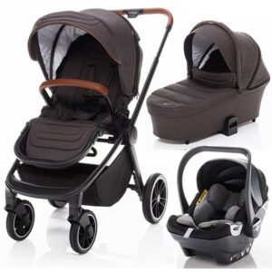 KOLICA ZOPA MOVE 3U1 - ROCKY GREY/BLACK - IZLOŽBENI ARTIKLK -15%