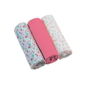 TETRA PELENE MUSLIN BABYONO - ROZA