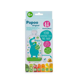 VREĆICE ZA KAŠICE 6 KOMADA PAPOO ORIGINAL PETITE&MARS - SLON - Slika 2