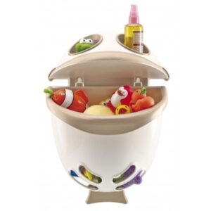 SPREMNIK ZA IGRAČKE THERMOBABY BUBBLE FISH - WHITE/SOFT SANDY/BROWN