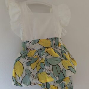 LJETNA HALJINA ZA DJEVOJČICE VELIČINE 62 CM - Slika 3