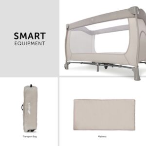 PUTNI KREVETIĆ HAUCK SLEEP N PLAY GO PLUS - BEIGE - Slika 3