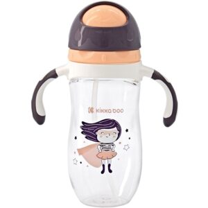BOČICA SA SLAMKOM 300 ML KIKKA BOO - SUPER GIRL
