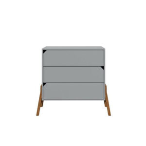 KOMODA S 3 LADICE BELLAMY LOTTA - GREY - Slika 5