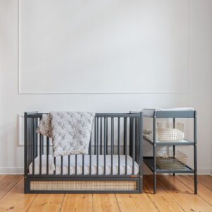 KREVETIĆ WOODIES BOHO COT ANTHRACITE - Slika 3