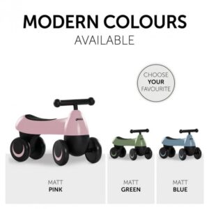 GURALICA HAUCK 1ST RIDE FOUR RIDE ON TOY - MATT PINK - Slika 4