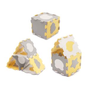 PUZZLE KINDERKRAFT LUNO OBLICI - ŽUTE - Slika 2
