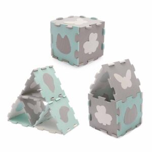 PUZZLE KINDERKRAFT LUNO OBLICI - MINT - Slika 4