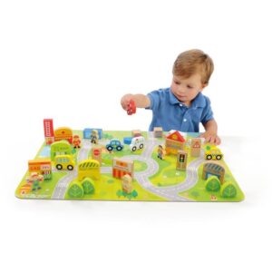 PUZZLE MOLTO CITY SA DRVENIM DODACIMA