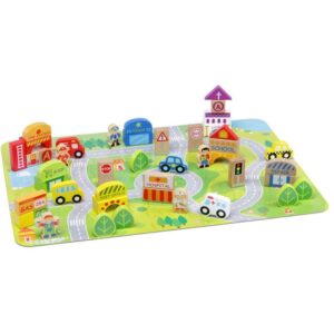 PUZZLE MOLTO CITY SA DRVENIM DODACIMA - Slika 3