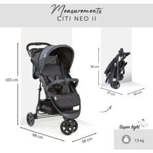 KOLICA HAUCK CITI NEO II - CAVIAR/STONE - Slika 2