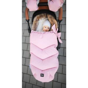 ZIMSKA VREĆA ZOPA FLUFFY - OLD PINK - Slika 3