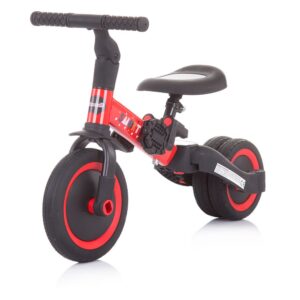 TRICIKL/BALANCE BIKE 2U1 CHIPOLINO SMARTY - RED - Slika 2