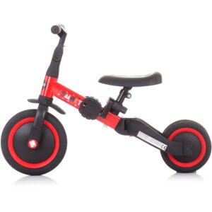 TRICIKL/BALANCE BIKE 2U1 CHIPOLINO SMARTY - RED - Slika 3