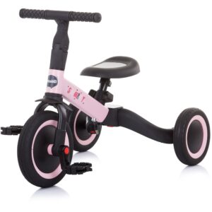 TRICIKL/BALANCE BIKE 2U1 CHIPOLINO SMARTY - LIGHT PINK