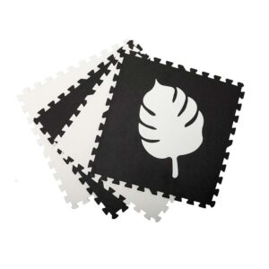 MOMI FELI PUZZLE OD PJENE 120X120 CM - CRNE - Slika 3