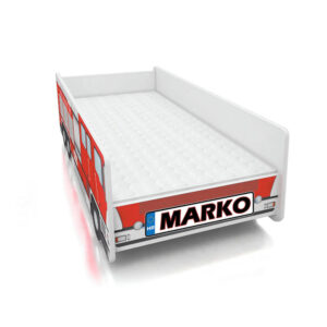 DJEČJI KREVET ACMA VATROGASCI S IMENOM 140X70 - Slika 3