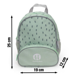 PETITE&MARS DJEČJI RUKSAK BACKIE - GREEN TREES - Slika 5