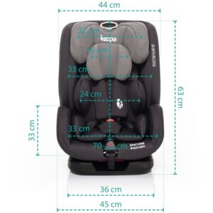 ZOPA AUTOSJEDALICA ENCORE I-SIZE - GREY - Slika 6