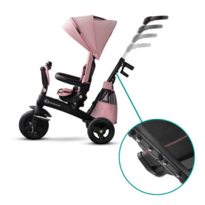 KINDERKRAFT TRICIKL EASYTWIST - ROZA - Slika 10