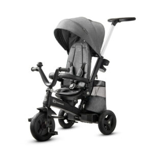 KINDERKRAFT TRICIKL EASYTWIST - SIVA - Slika 11