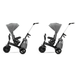 KINDERKRAFT TRICIKL EASYTWIST - SIVA - Slika 3