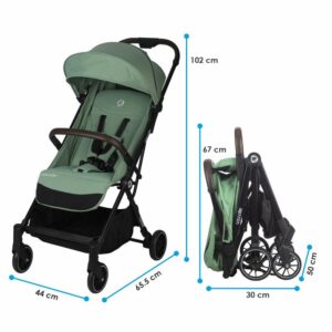COCCOLLE MELIA SPORTSKA KOLICA - MISTLETOE GREEN - Slika 8