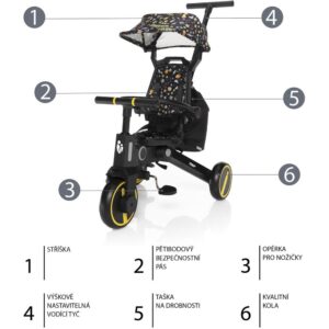 ZOPA TRICIKL NOVA 2 - RACING RED - Slika 6