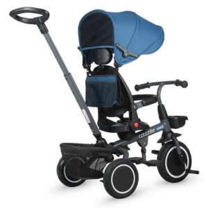 COCCOLLE TRICIKL VENTI - NAVY BLUE - Slika 4