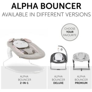 HAUCK LEŽALJKA ALPHA 2U1 - PASTEL BEAR LIGHT GREY - Slika 4