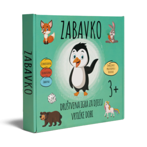 ZABAVKO - DRUŠTVENA IGRA ZA DJECU VRTIĆKE DOBI