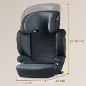 KINDERKRAFT AUTOSJEDALICA XPAND 2 I-SIZE ISOFIX 100-150 CM - GRAPHITE BLACK - Slika 6
