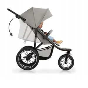 KINDERKRAFT SPORTSKA KOLICA S TRI KOTAČA HELSI - DUST GREY - Slika 2