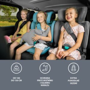 ZOPA AUTOSJEDALICA MATRIX I-SIZE - FOGGY GREY - Slika 5