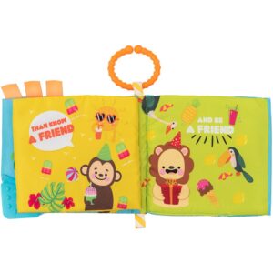 KIKKA BOO EDUKATIVNA PLATNENA KNJIGA SA GRICKALICOM - FRIEND LIKE YOU - Slika 3