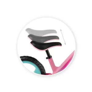 MOMI MIZO BALANS BICIKL - PINK - Slika 6