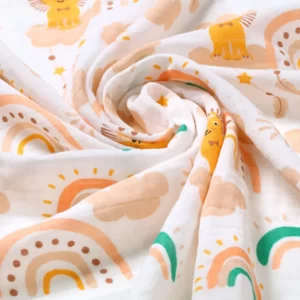 TETRA PELENE MUSLIN BABYONO - DUGA BEŽ - Slika 2