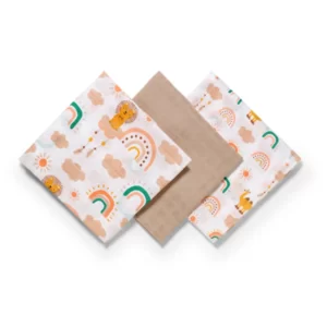 TETRA PELENE MUSLIN BABYONO - DUGA BEŽ - Slika 3