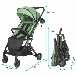 COCCOLLE ALLA SPORTSKA KOLICA - MISTLETOE GREEN - Slika 8